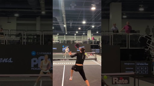 A lesson in how to dominate a pickleball match from Kaitlyn Christian 🤝
