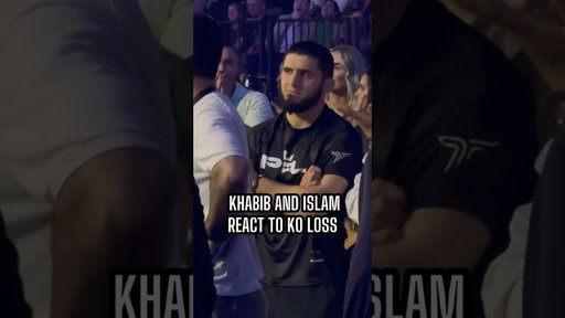 Khabib Nurmagomedov and Islam Makhachev react to Magomed Magomedov’s KO loss at #PFLDubai