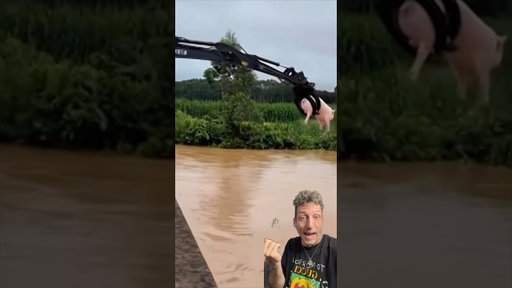 The flood in China