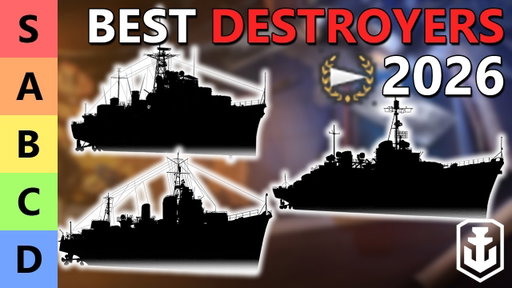 The Best Destroyers For 2026 - PQ's Tier List (World of Warships)