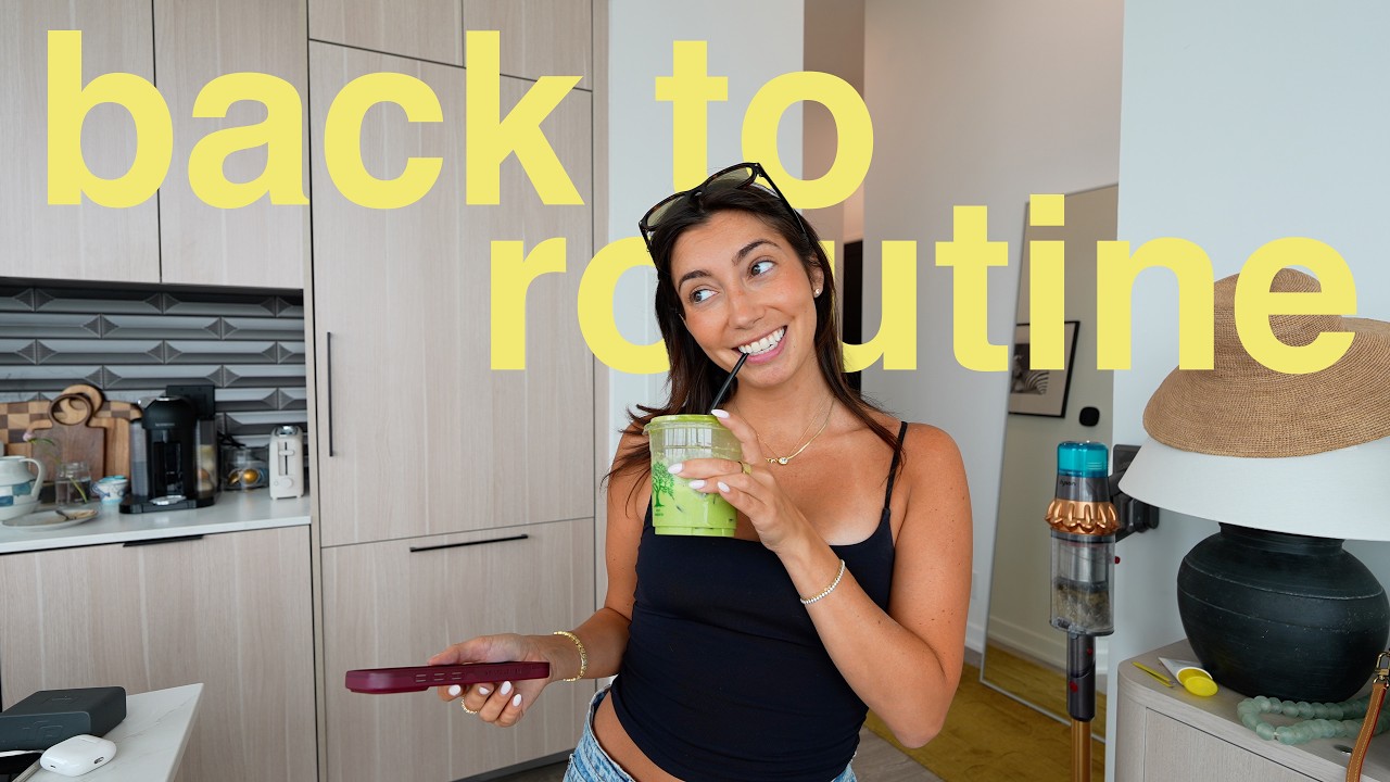 getting back into routine (with anxiety, bad air quality & hailey bieber jeans)