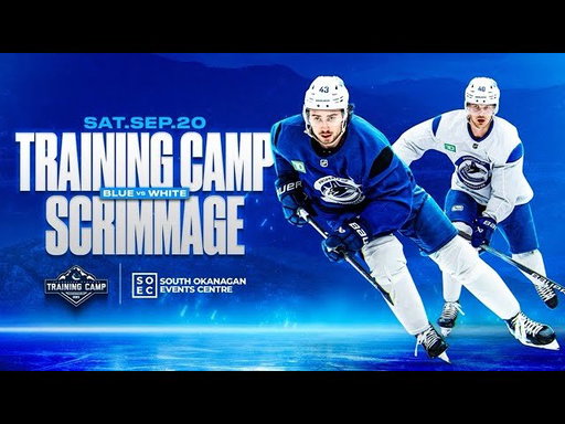 Canucks Blue vs. White Training Camp Scrimmage (Sept. 20, 2025)