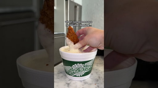 gotta make that first dip count
