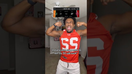 INDIANA WINS THE NATIONAL CHAMPIONSHIP ‼️ #football