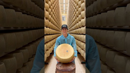 Trying the worlds best cheese in Italy