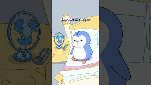 How can she sleep like that?! #animation #relatable #relationship