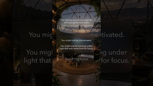 Most people think lighting is about brightness or aesthetics. Read the description for more info.