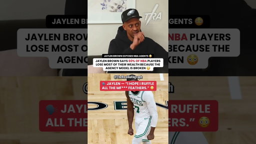 👀 Jaylen Brown RANTS about the agency model 👀😳 #NBA #jaylenbrown #nbabasketball #financialfreedom