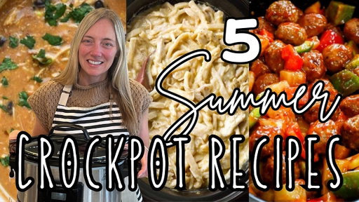 5 SUMMER CROCKPOT RECIPES YOU NEED TO MAKE TO BEAT THE HEAT! MOLLY PURCELL