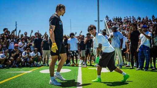 5'5" HOMELESS WR Cooks The Entire Hood! ($10,000 AZ 1on1's)