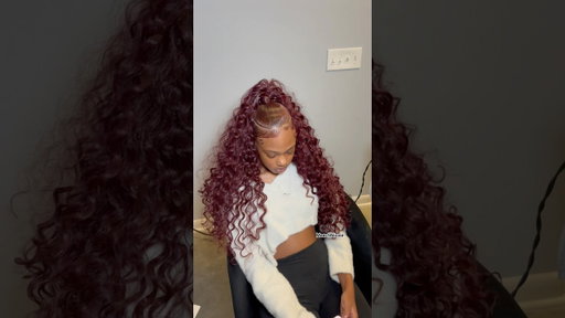 No Leave Out Quick Weave Using Oragnique Sunset Curl Bundles #quickweave #fyp #meechnicole