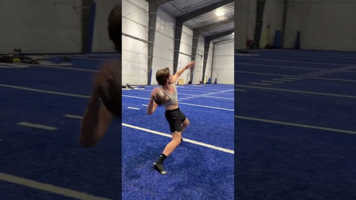 How far can I throw The Duke NFL football?