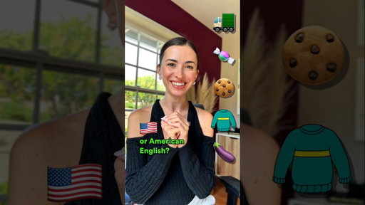British VS American. Can you name these words?