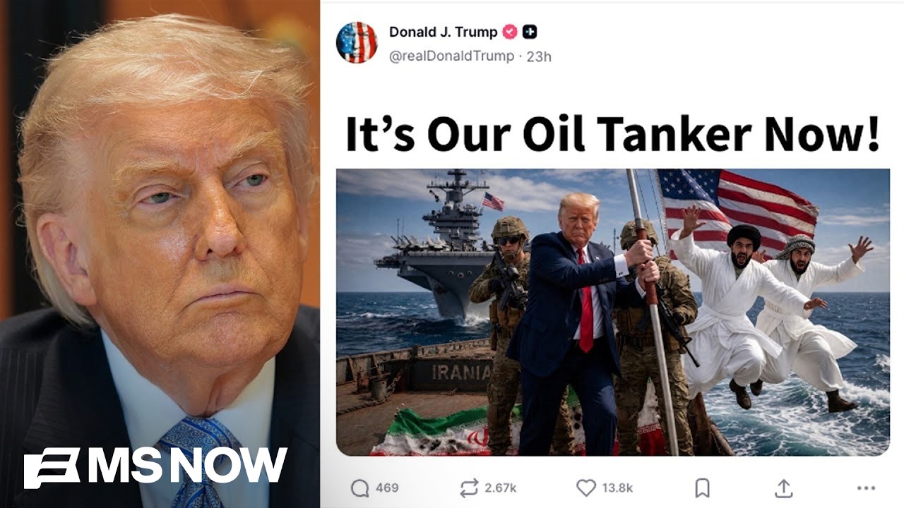 'Disgraceful, unpresidential': Trump posts slew of AI-generated memes of Iran war