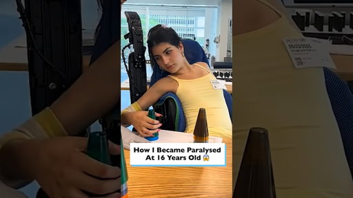 How I Become Paralyzed At 16 😱 #shorts #health #paralysed #lifestory