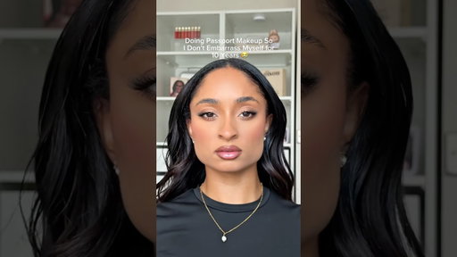 Who wants to see the ID 🪪👀 #passportrenewal #makeup