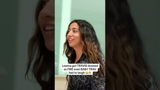 Leanna has Travis looking fire for the IRL streams 😭 🔥