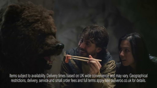 Deliveroo Unexpected Guest (Deliveroo advert Jan. 2025)