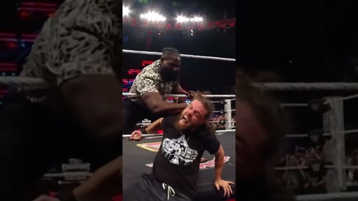 Yeahhhh that was a BIG mistake 😵 #WWERaw