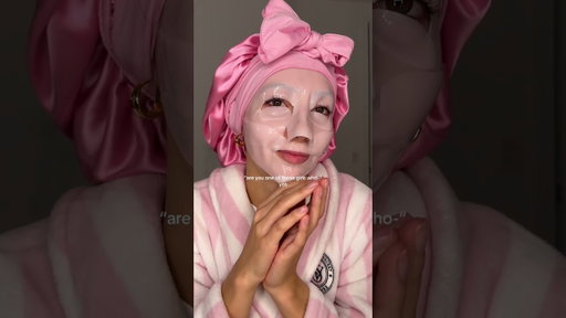 yes, I am that girl #alonetime #pink #collagenfacemask #girlhumour