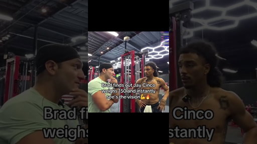 Brad instantly see's the vision 👀 #bradkraut #twitchclips #fitness #gym #shorts