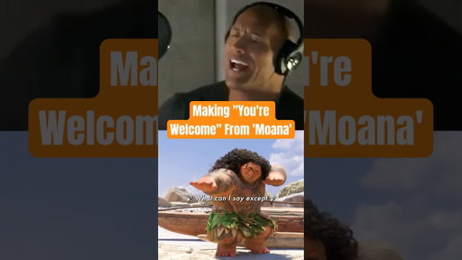 The Unlikely Inspiration Behind Moana’s “You’re Welcome”!
