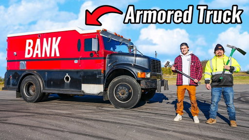 Break Into Armored Truck Keep What’s Inside