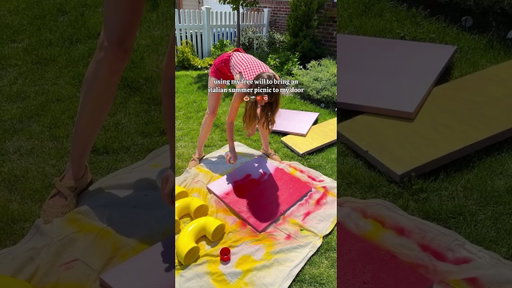 & that’s on adding whimsy 🥰🍅 tomato girl summer! #diy #diyprojects #painting #whimsical