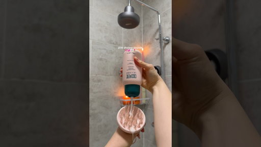 asmr pink shower sounds 🎀💞🚿🌷 #asmr #asmrsounds #pinkaesthetic