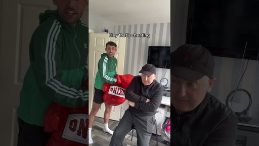 Fathers in the hot seat🥊 #comedy #funny #joke #family #oneliner
