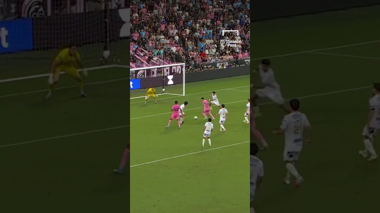 Messi scores BRACE on Inter Miami return 🔥 #football #soccer #shorts