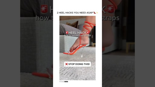 Little tricks that can save your heels from a whole lot of trouble 👠✨