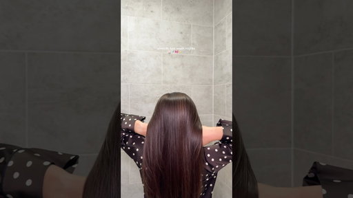 asmr smooth hair wash nights 🕯️🚿🎀✨🫧 #asmr #asmrsounds #hair #haircare #smoothhair #cleangirl