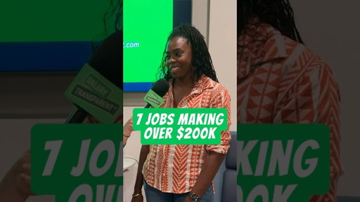What do these 7 different jobs have in common? They all make over $200,000/year!