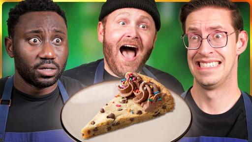 Try Guys Make Cookie Cakes Without A Recipe