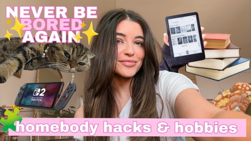 ☁️ NEVER be bored at home again: cozy homebody hobbies!!