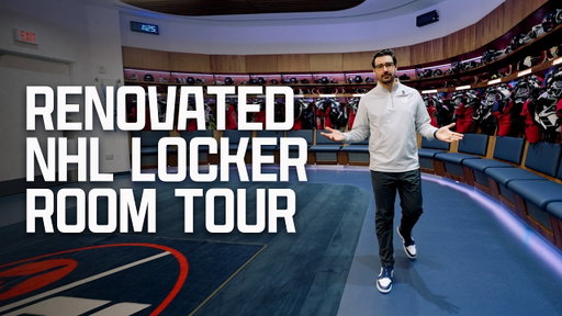 Tour the newly renovated Winnipeg Jets dressing room with us!