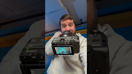 Sony FX5 added a feature filmmakers BEGGED for!