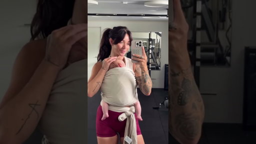 Quick shoulder workout - 7 weeks postpartum