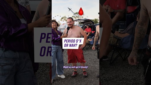 #ad Bros think periods are easy? Strap into our period simulator. Call it empathy training.