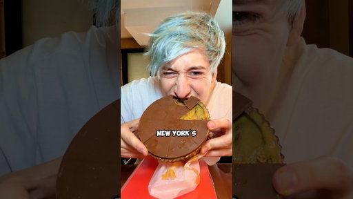 Trying Giant Reece’s Cup in New York!