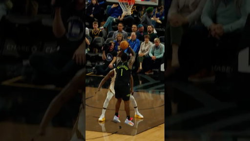 Zion Williamson over Draymond Green #pelicans #nba #shorts
