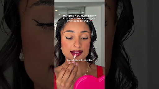 Wine tasting with @Hudabeauty lip stains 🍷💋💄 #lipstain #winetasting