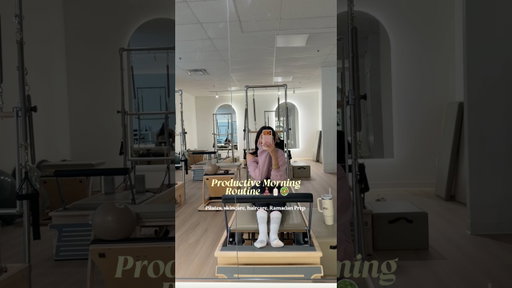 Productive day vlog 💕🎀 #productiveday #pilates #ramadan