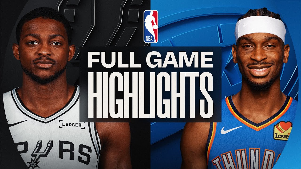 SPURS at THUNDER | FULL GAME HIGHLIGHTS | December 25, 2025
