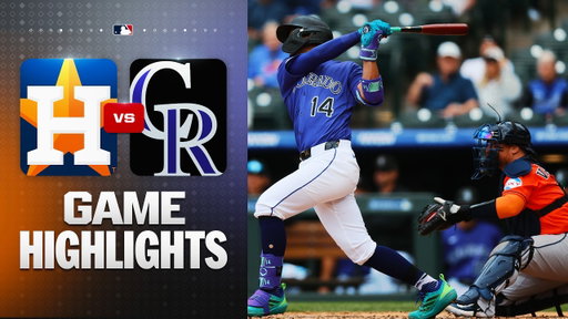 Astros vs. Rockies Game Highlights (4/8/26) | MLB Highlights
