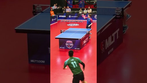 He had him RUNNING. #tabletennis #tabletennishighlights #pingpong #mltt