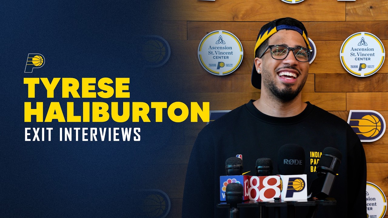Tyrese Haliburton Talks Recovery, Sets Sights on Next Season | Exit Interview