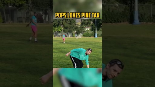 Pops puts Pine Tar on Everything 🤣 | #shorts