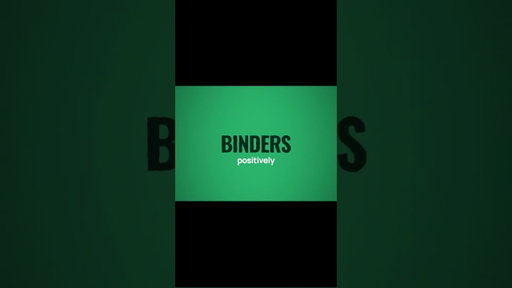 What binders grab, in plain English 🫙